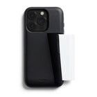 Bellroy - Étui pour téléphone portable à 3 cartes pour Apple iPhone 15 Pro Max - Noir-Contient jusqu'à 3 cartes