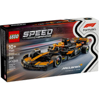 LEGO - Speed ​​Champions Champions de vitesse - 269 pièces-Véhicule jouet voiture de course LEGO Speed ​​Champions McLaren F1 Team MCL38