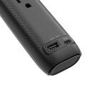 BlueDiamond - Parasurtenseur à 4 prises avec USB-C/USB-A - Cordon de 6' - Noir-Charge Rapide avec USB-C PD : Chargez votre ordinateur portable ou appareil mobile de manière fiable avec 30W de Puissance de Livraison (PD) grâce au port USB-C dédié