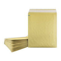 Spicers - Enveloppe matelassée Nature First à peler et coller #5 - 11,5 po x 14,125 po-Enveloppe kraft matelassée Nature First