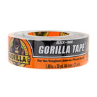 Gorilla - Ruban adhésif -48 mm l x 30 yd L - Noir-Adhésif à double épaisseur : adhère aux surfaces lisses, rugueuses et inégales