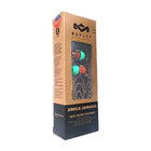 House of Marley – Écouteurs intra-auriculaires Smile Jamaica, Rasta (EM-JE041-RA)-Micro intégré avec commande à un bouton 