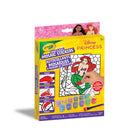 Crayola - Trousse d'autocollants mosaïques Paint & Peel - Princesses Disney-PEINDRE, DÉCOLLER, PLACER : Observe l'oeuvre d'art prendre forme pièce par pièce lorsque tu peins chaque autocollant, que tu les décolle et que tu les place sur le panneau de mosaïque