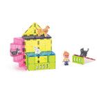 Magna-Tiles - Ensemble de construction magnétique Maison de jeu pour animaux de compagnie 50 pièces-Sécurité garantie: Toutes les pièces MAGNA-TILES sont conçues pour résister à d’innombrables heures de jeu. Notre grille exclusive empêche la fissuration, tandis que les rivets de fixation maintiennent les aimants en sécurité