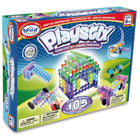 Popular Playthings - Playstix 105-Piece Translucent Set-Bienvenue à Popular Playthings Playstix, le jouet qui inspire les enfants à construire des choses extraordinaires