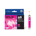 Epson - T069 Cartouche d'encre - Capacité standard - Magenta-Manipulation sans souci - impressions résistantes au maculage, à la décolouration et à l’eau