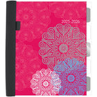 Staples - Agenda scolaire hebdomadaire/mensuel médaillons 2025-2026 - 8 5/8 po H x 6 7/8 po l - assorties - bilingue-Couleurs variées (Le choix des couleurs ne s'applique pas aux commandes livrées)