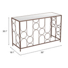 Zuo - Convale Console Table - Bronze-18.1 po L x 50.0 po L x 30.1 po H