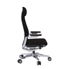 Nightingale - Fauteuil de direction à dossier haut NLC avec bras rabattable - Noir-Mécanisme d'inclinaison synchronisé Newton Wafer : mécanisme à profil fin en instance de brevet qui offre une durabilité et une stabilité sans faille, avec un équilibre continu et uniforme dans toutes les positions. Réglage intégré de la coulisse du siège, verrouillage de l'inclinaison à plusieurs positions, réglage pneumatique de la hauteur du siège et contrôle de la tension latérale
