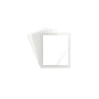 Royal Sovereign - Film pour pochettes de plastification thermique – 5 mil – format carte d’identité gouvernementale – transparent – Paquet de 100-Pré-perforé avec des attaches