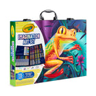 Crayola - Coffret d'art Imagination, 115 pièces-PLAQUES DE FROTTEMENT : ajoutez de la texture aux œuvres d'art en utilisant les plaques de frottement intégrées et les fournitures de colouriage !