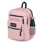 JanSport - Grand Sac À Dos Étudiant - Misty Rose-Poche latérale pour bouteille d'eau
