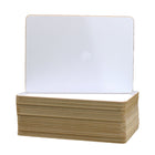 Flipside Products - Tableau effaçable à sec recto-verso, 6 po x 9 po, paquet de 24-Tableau marqueur effaçable à sec double face
