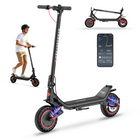 Gyrocopters - Trottinette électrique Flash 6.0 MAX pour adultes et adolescents - Vitesse : 32 km/h - Autonomie : 40 km - Noir-Atteignez votre destination plus rapidement grâce à une vitesse de pointe de 32 km/h (20 mph)
