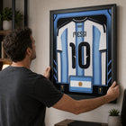 Frameworth - Coupe du Monde FIFA 2026 Officielle Argentine Lionel Messi Cadre Réplique de Maillot - 25,75 po x 33,75 po-6