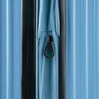 Reebok - Valise à roulettes pivotantes à coque rigide 26 po Airball - Bleu Perle-Doublure signature à l’intérieur avec panneau de séparation, poches pratiques et sangles de maintien pour garder le contenu organisé et en place