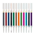 Pentel - Recharge pour Pentel Energel Stylo à Encre Gel – 0,7 mm – assorti – paquet de 12-L ’encre gel liquide sèche très vite et ne laisse aucune tache ni bavure – les gauchers en raffoleront