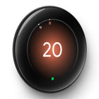 Google - Nest Learning Thermostat (4th gen) avec capteur de température Nest (2e génération) - Noir Volcanique Lustré-La Programmation intelligente peut mémoriser les températures que vous préférez pour chaque moment de la journée. Elle peut suggérer de légères modifications pour vous aider à réaliser des économies, et vous pouvez accepter les suggestions dans l'appli1