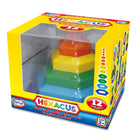 Popular Playthings - PPY19000 Jeu d'empilage Hexacus-HEXACUS est une exploration de la créativité et du plaisir pour toute la famille.