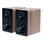 Edifier - Enceinte Bluetooth multimédia sans fil haute résolution M60 à commande tactile - Chêne classique-Interface audio analogique haute performance et amplificateur de classe D, fonctionnant à 24 bits/96 kHz pour une conversion audio sans faille.