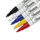 Sharpie - Marqueurs de peinture à base d'huille pointe fine, couleurs assorties, Lot de 5-La conception à action de la valve garantit une application fluide