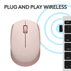 Logitech - M171 Souris Sans Fil pour PC, Mac, Ordinateur portable, 2,4 GHz avec Mini-récepteur USB - Rose-Compatibilité : Découvrez une compatibilité parfaite avec les systèmes d'exploitation Windows, macOS, Linux, Chrome OS, ipadOS et Android
