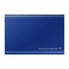 Samsung - T7 2To USB 3.2 Gen. 2 Disque SSD Portatif - Bleu-Intégré avec un logiciel mis à niveau pour PC et Mac pour vous aider à configurer un mot de passe et obtenir les dernières mises à jour du micrologiciel