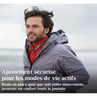 échelon - Écouteurs Bluetooth FitFlex Tour de Cou, Noir-Indice d'étanchéité IPX5 pour une protection contre la sueur et la pluie