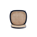 Manhattan Comfort - Paragon 1.0 Lot de 2 chaises de salle à manger style industriel chic, rembourrées, 44,5 cm, noir et gris-Garantie limitée du fabricant de 30 jours