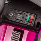 Qaba - Voiture RC pour enfants sous licence CHEVROLET 12V - rose-Roulettes d'entraînement incluses pour un transport et un rangement faciles 