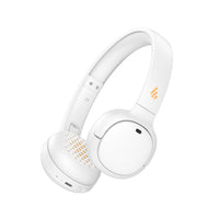 Edifier - WH500 Casque supra-auriculaire pliable sans fil - Blanc-Le pilote dynamique composite de 30 mm bien réglé (PU + PEEK) offre une qualité sonore et une clarté musicale exceptionnelles