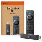 Amazon - Fire TV HD Stick (2026)-Le Fire TV Stick HD est notre clé de streaming HD la plus rapide à ce jour, avec une navigation simplifiée qui vous permet d'accéder directement à vos divertissements