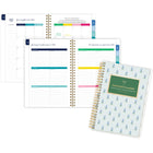 AT-A-GLANCE - Agenda hebdomadaire/mensuel personnalisable Emily Ley Bluebonnets 2025 - 8 1/2 po H x 5 3/8 po l - Bleu - Bilingue-Format des pages : 8 1/2 po H x 5 3/8 po l