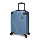 Atlantic - Bagage à main rigide Swerve 19 po - Cendres bleues-Fabriqué en ABS durable