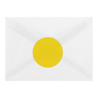 JAM Paper - Sceaux autocollants ronds, 2,5 po de diamètre, jaune, 120/paquet (147628582)-5