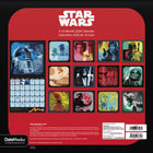 DateWorks - 2026 Calendrier Mural 16 Mois - 12 po x 12 po - Star Wars - Bilingue -13 images de haute qualité imprimées sur du papier Premium