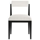 Modway - Kai Tissu Chaise à manger - Noir de sel-8