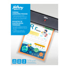 Hilroy - Pochettes de plastification - 3 mil - format lettre-Les pochettes de plastification thermique garantissent des documents d’une luminosité éclatante et une protection durable contre l’usure. 