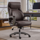 La-Z-Boy - Fauteuil de direction à soutien lombaire pneumatique Mercer - brun-Réglage pneumatique de la hauteur du siège