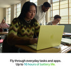 Apple for Education - Portatif MacBook Neo 13 po - A18 Pro - SSD 256 Go - Mémoire 8 Go - Indigo-Un brillant écran 13 po - Le superbe écran Liquid Retina vous en met plein la vue. Avec une définition de 2 408 x 1 506, jusqu’à 500 nits de luminosité et la prise en charge d’un milliard de couleurs, les images sont éclatantes et le texte, net