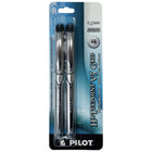 Pilot - Stylos à bille roulante Hi-Tecpoint Grip V5 – noir – paquet de 2-La prise caoutchoutée permet un contrôle d'écriture en tout confort