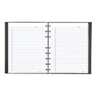 Blueline - Cahier de notes NotePro à couverture rigide - 9-1/4 po x 7-1/4 po - Couleurs assorties - paquet de 5-192 pages lignées blanches avec marge, microperforées, imprimées à l'encre à base d'huile végétale sur papier sans acide pour éviter la décoloration avec le temps