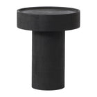 Zuo - Watson Table d’appoint - Noir-Bois de manguier peint avec finition chaleureuse et élégante