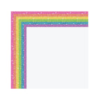 Royal Brites - Rainbow Glitter Tableau d'affichage - 22" x 28"-Le cadre scintillant fait ressortir votre message