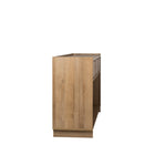 Prepac - Console Simply Modern de 60,25 po avec 3 tiroirs et grand compartiment de rangement ouvert - Chêne naturel-Console D'Entrée Élégante Avec Rangement Pour Médias: Une addition élégante et polyvalente à tout hall, couloir ou entrée, cette console de rangement pour médias présente des lignes épurées et un bois fini avec un laminé en chêne