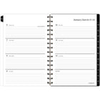 Cambridge - Agenda hebdomadaire/mensuel Adorn 2025 - 8-1/2 po H x 5 1/2 po l - Multicolore - Bilingue-Une semaine sur deux pages avec espace de planification ligné pour chaque jour et une section pour les notes