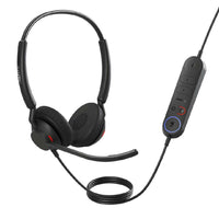 Jabra - Casque stéréo Engage 40 Inline Link USB-C UC-Type de casque ou microphone et utilisation : casque stéréo