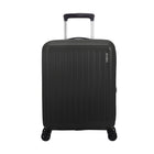 American Tourister - Rejoy Valise de Cabine Spinner - noir réel-Les roues jumelées Spinner facilitent la navigation dans les allées étroites des avions, ainsi que sur une variété de surfaces