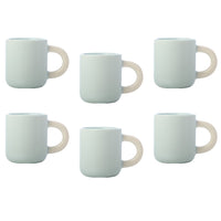Maxwell & Williams - Petite Tasse Bleu Ciel Sherbert - 110 ml - Paquet de 6-Lave-vaisselle