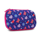 Zipit - Boîte à crayons Colorz avec poche intérieure - Motif flottant bleu marine-Dimensions: 8,2 po L x 5,3'' W x 2,9'' D 